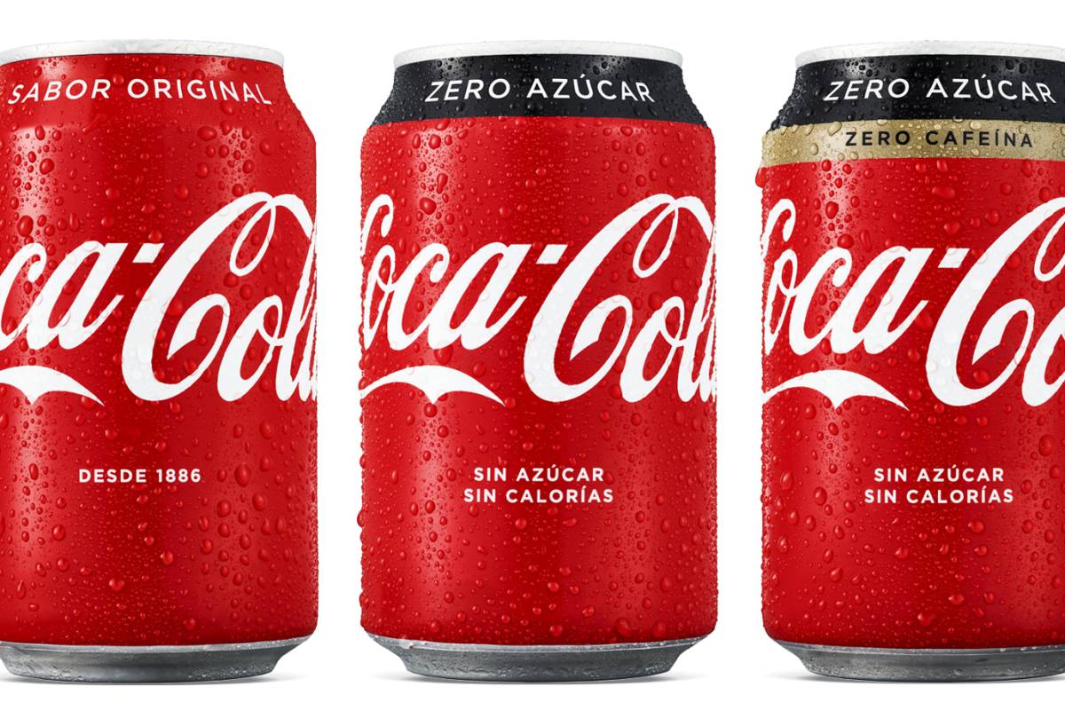 Coca-Cola vuelve a cambiar la imagen de sus latas tres años después