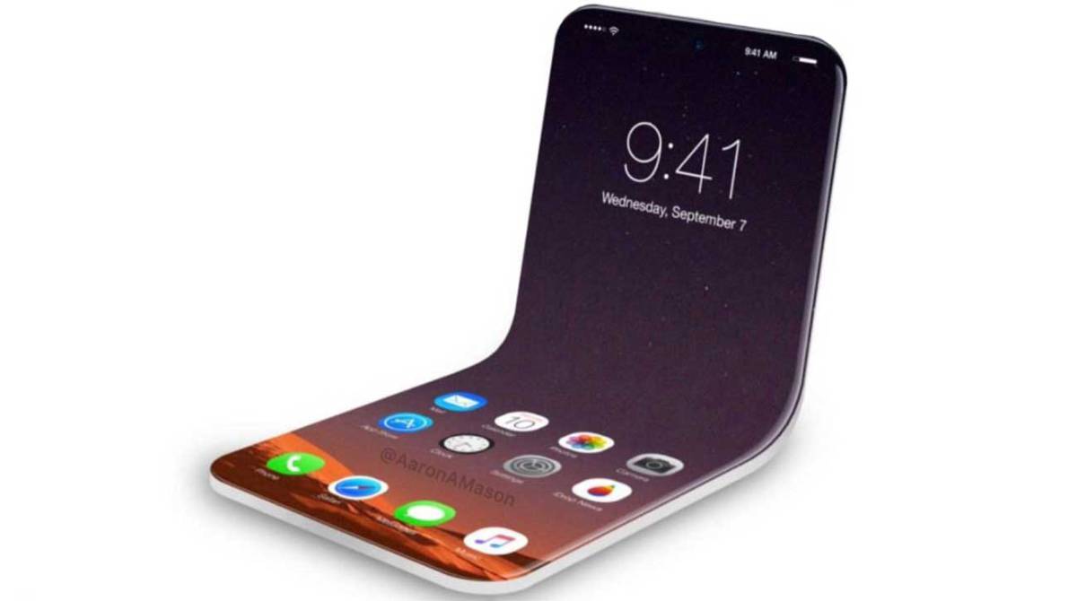 El cambio de década nos traerá el iPhone de pantalla flexible