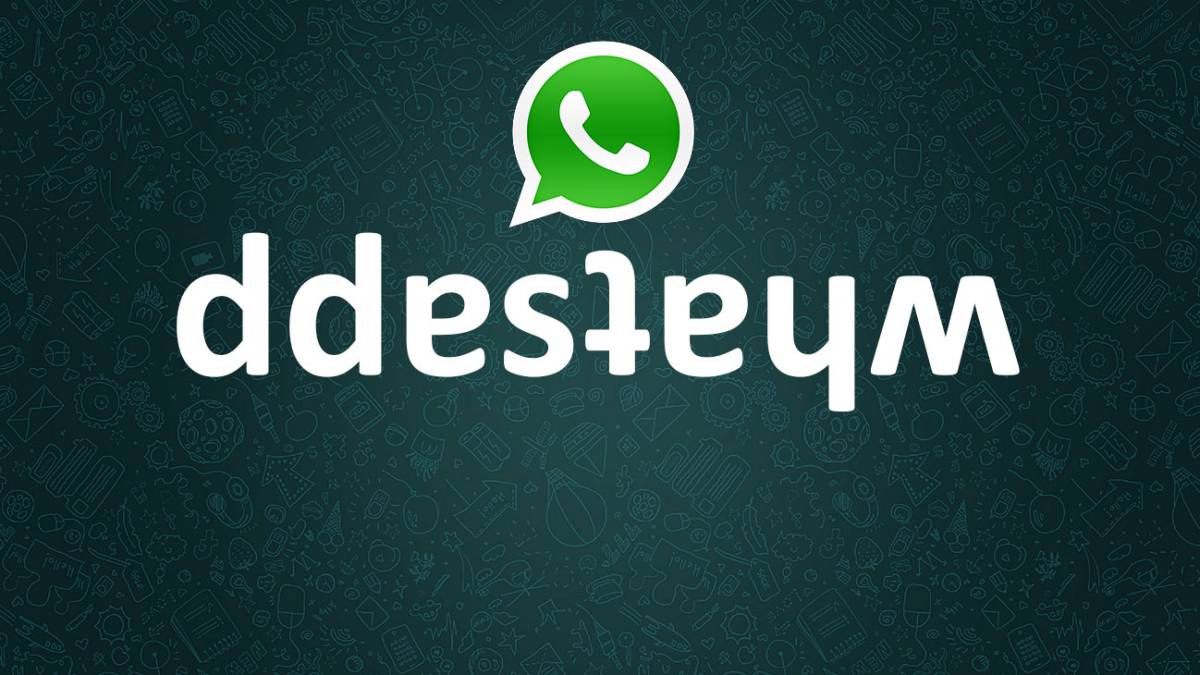 Como enviar mensajes con texto al revés en WhatsApp