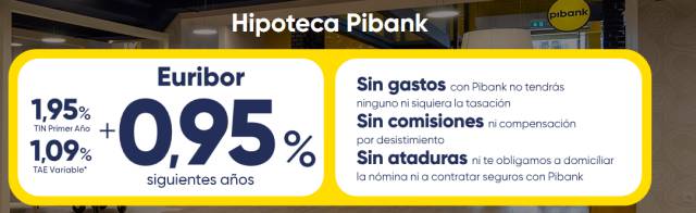 Pibank también se desmarca y decide no trasladar el Impuesto de Actos Jurídicos en sus nuevas hipotecas