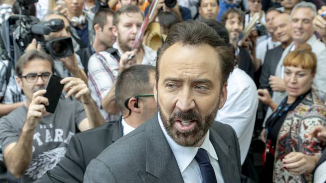 La denuncia por abusos marca la visita de Nicolas Cage a Sitges