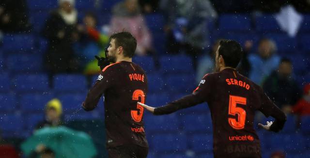 Piqué silencia al mejor Espanyol