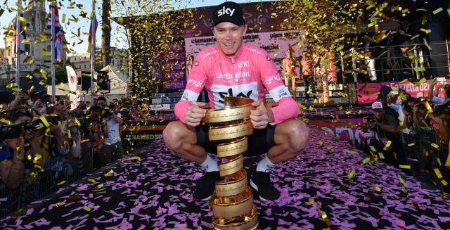 Froome se corona en Roma como el primer británico que gana el Giro de Italia