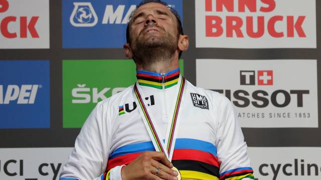 Alejandro Valverde gana el Mundial de ciclismo