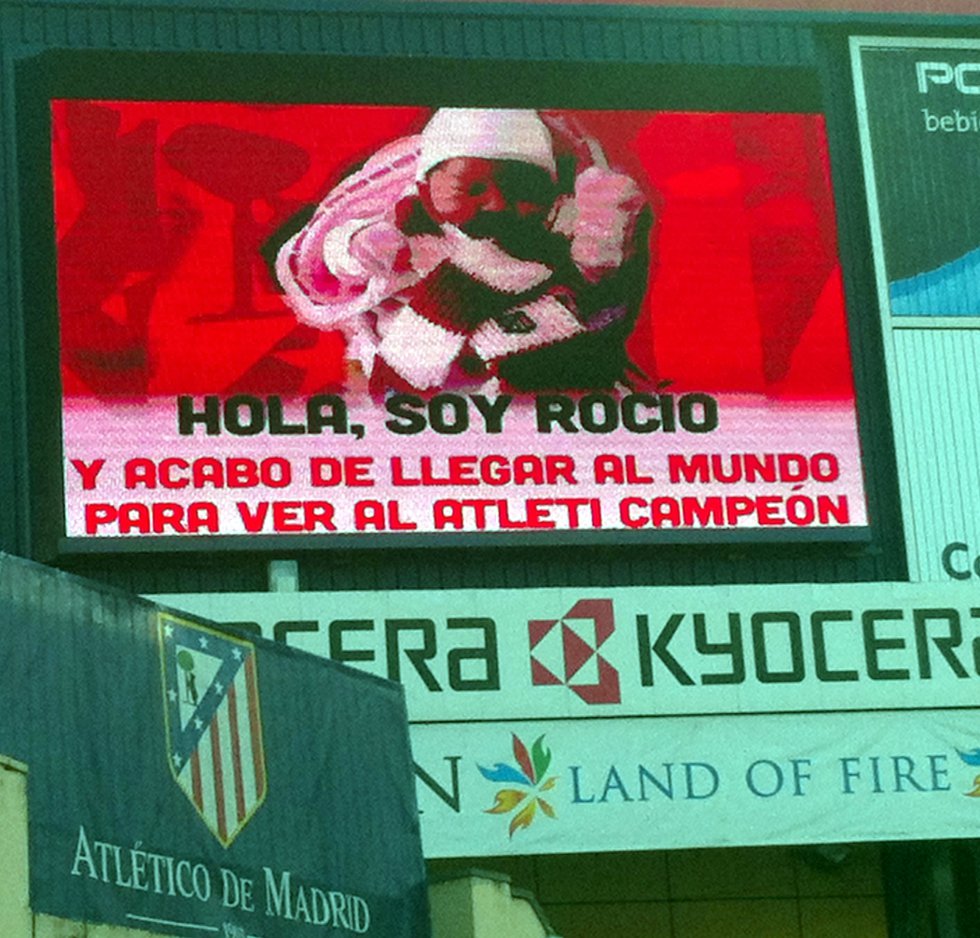 La niña que trajo un campeonato de Liga debajo del brazo
