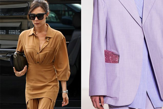 5 nuevas formas de llevar un bolso, por Victoria Beckham