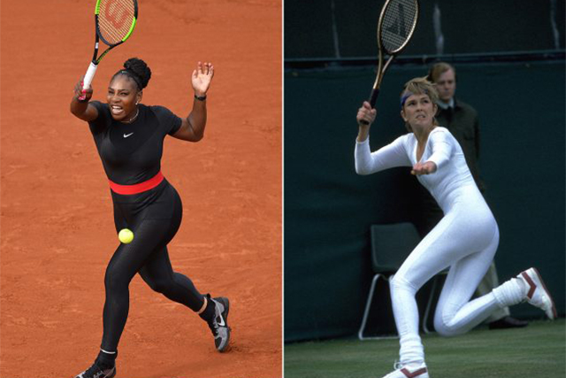 La tenista que revolucionó Wimbledon en 1985 con un mono como el de Serena Williams