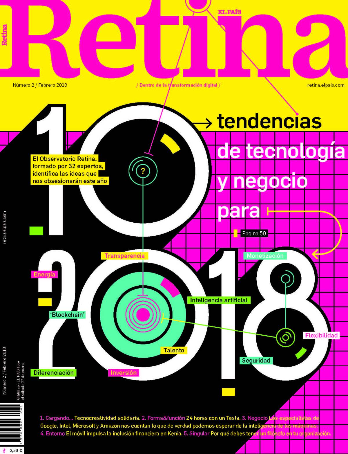 Las grandes obsesiones de la tecnología, en el número 2 de la Revista Retina