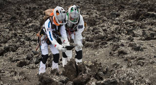 La NASA y la ESA buscarán vida en los túneles de lava de Marte y la Luna