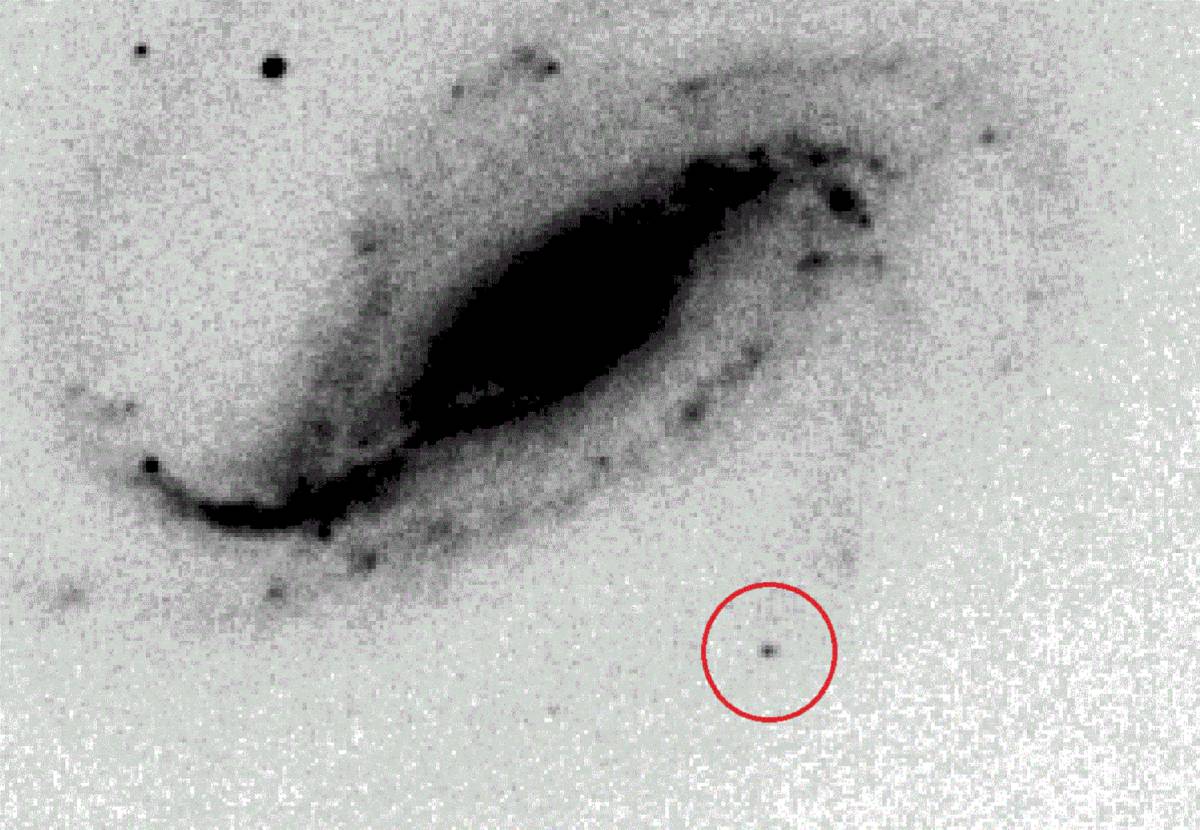 Un cerrajero argentino fotografía por casualidad el nacimiento de una supernova