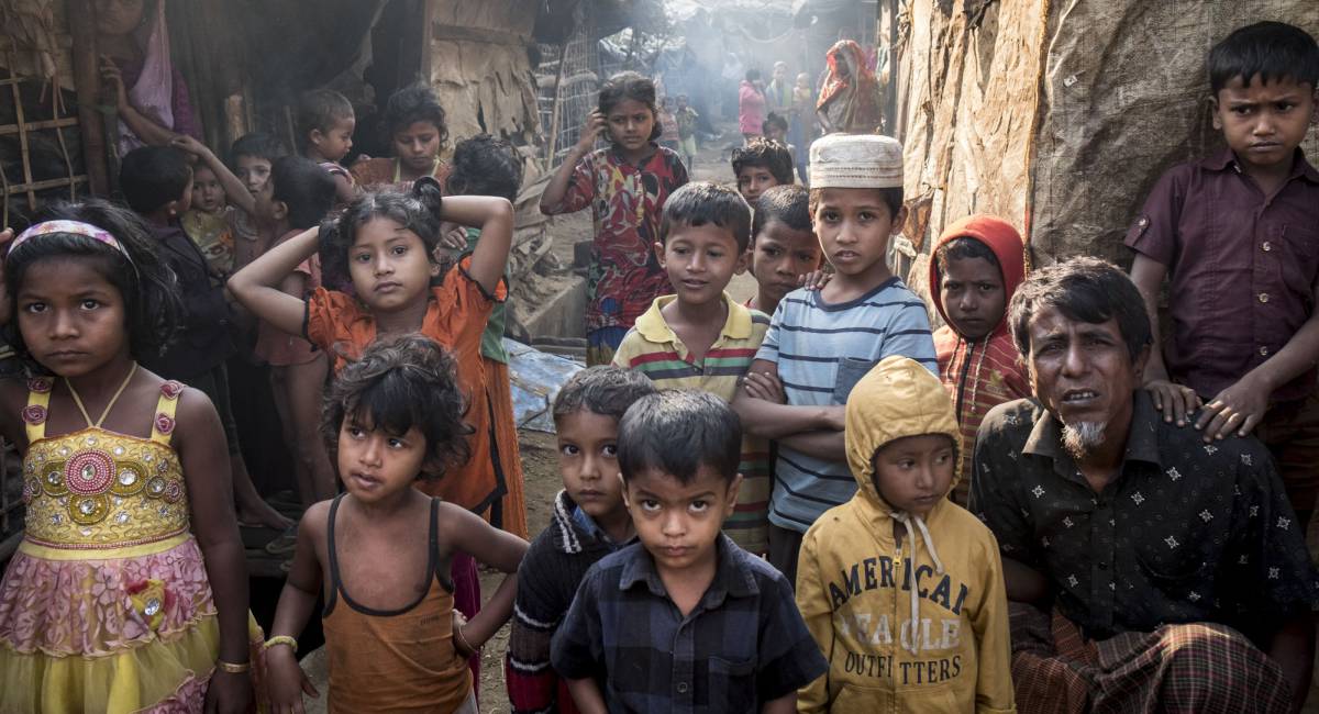 La infancia interrumpida de los niños rohingya