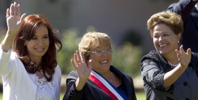 From four to zero: Latin America loses its female presidents