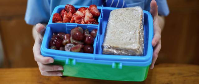 Este es el almuerzo que los niños deberían llevar al cole