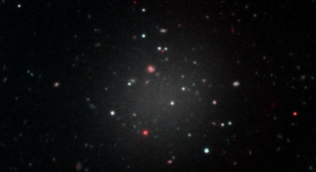 Descubierta la primera galaxia sin materia oscura