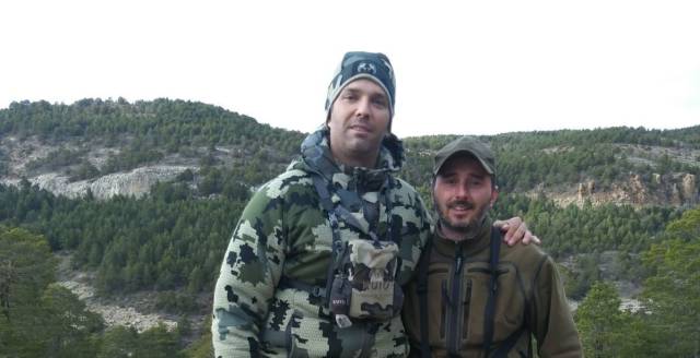 Donald Trump Jr takes hunting trip in Spain