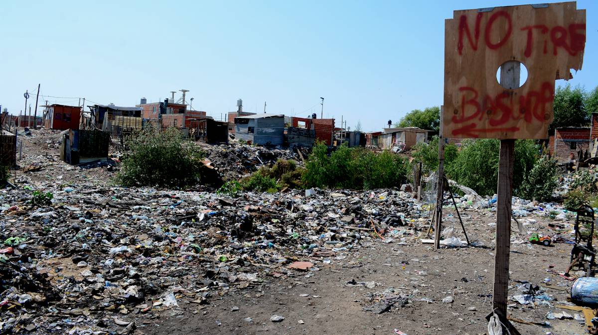 La vida sobre la basura a las afueras de Buenos Aires