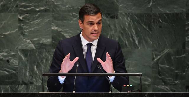 Pedro Sánchez at UN: Spain has 