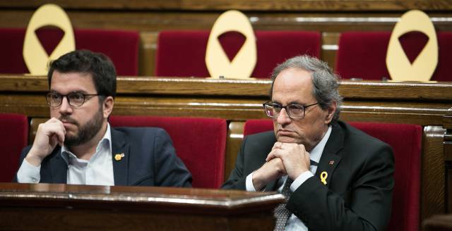 Catalan separatists feel effects of their new parliamentary minority
