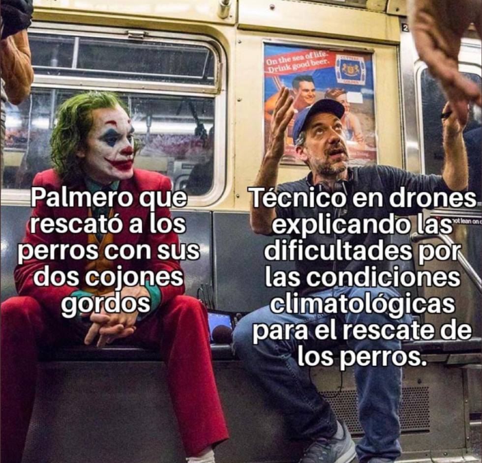 Perros, lava, drones y el Equipo A