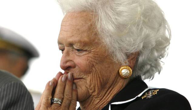 Adiós a Barbara Bush, matriarca de una dinastía política