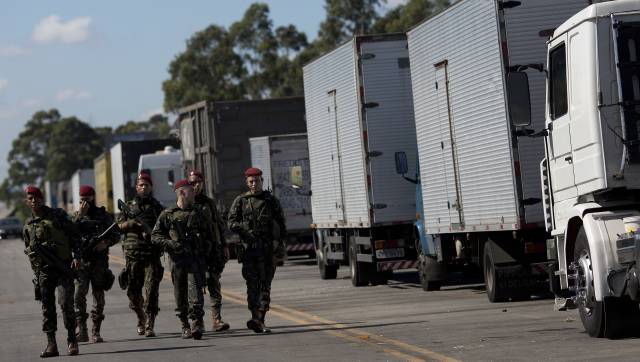 La guerra del diésel paraliza Brasil