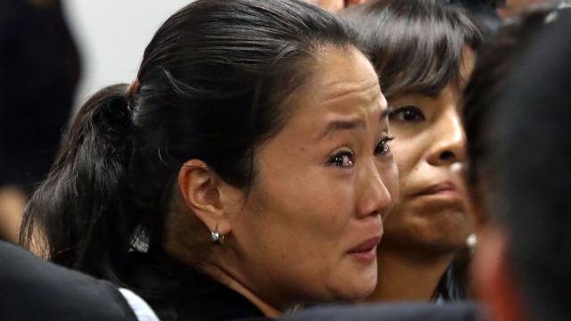 Un juez peruano impone 36 meses de prisión preventiva a Keiko Fujimori