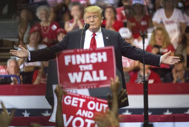 Trump asume todo el protagonismo en la recta final de la campaña