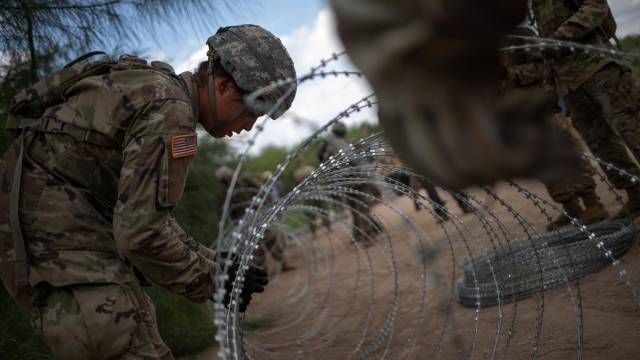 La frontera de Estados Unidos dice 'no' al muro de Trump