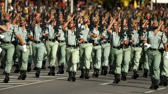 La Legión declara la guerra sin cuartel a la obesidad