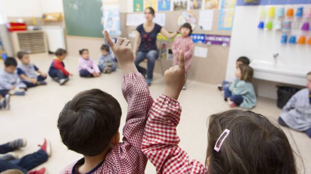 El 62% de los menores de tres años no están escolarizados en España