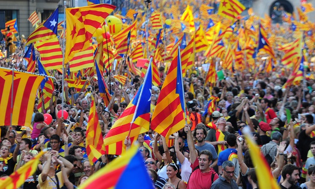 Resultado de imagen de cataluÃ±a independentistas
