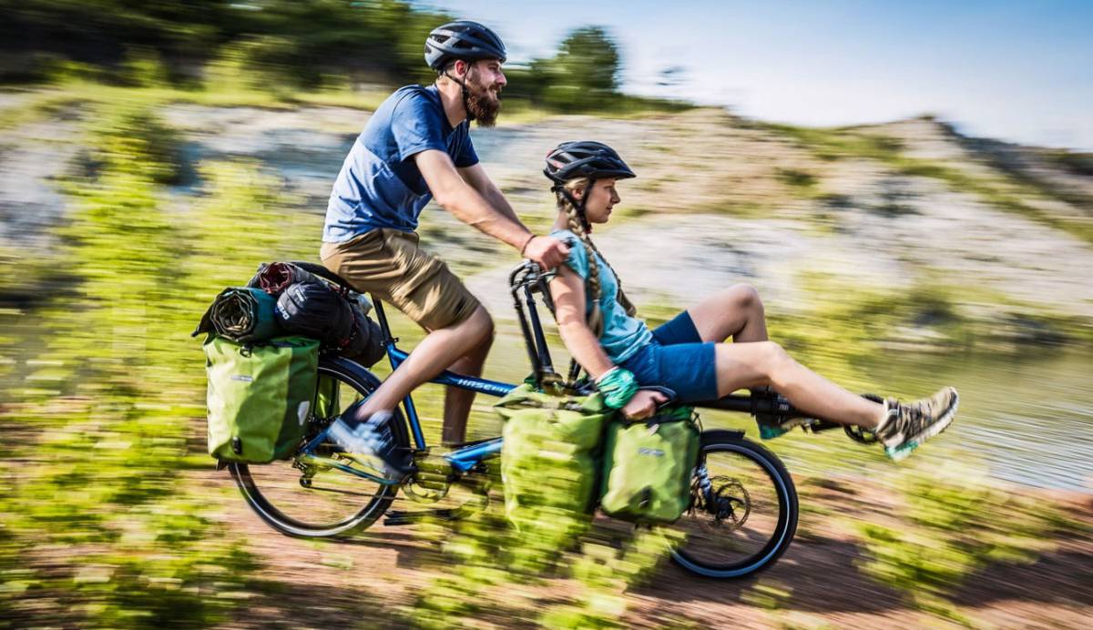 Esta bicicleta eléctrica en tándem es una gran idea para disfrutar este verano