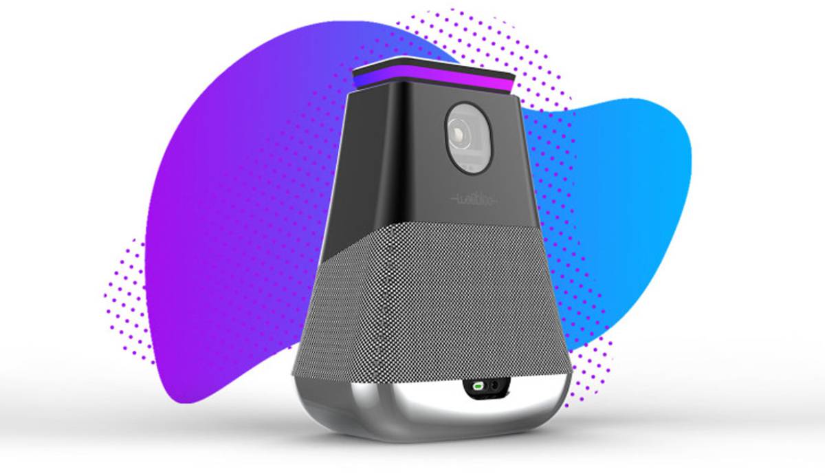 WooBloo SMASH, el proyector portátil que también es un altavoz inteligente con Alexa