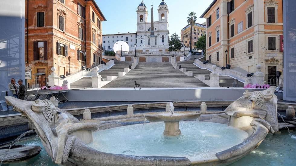 Resultado de imagen de plaza de españa roma