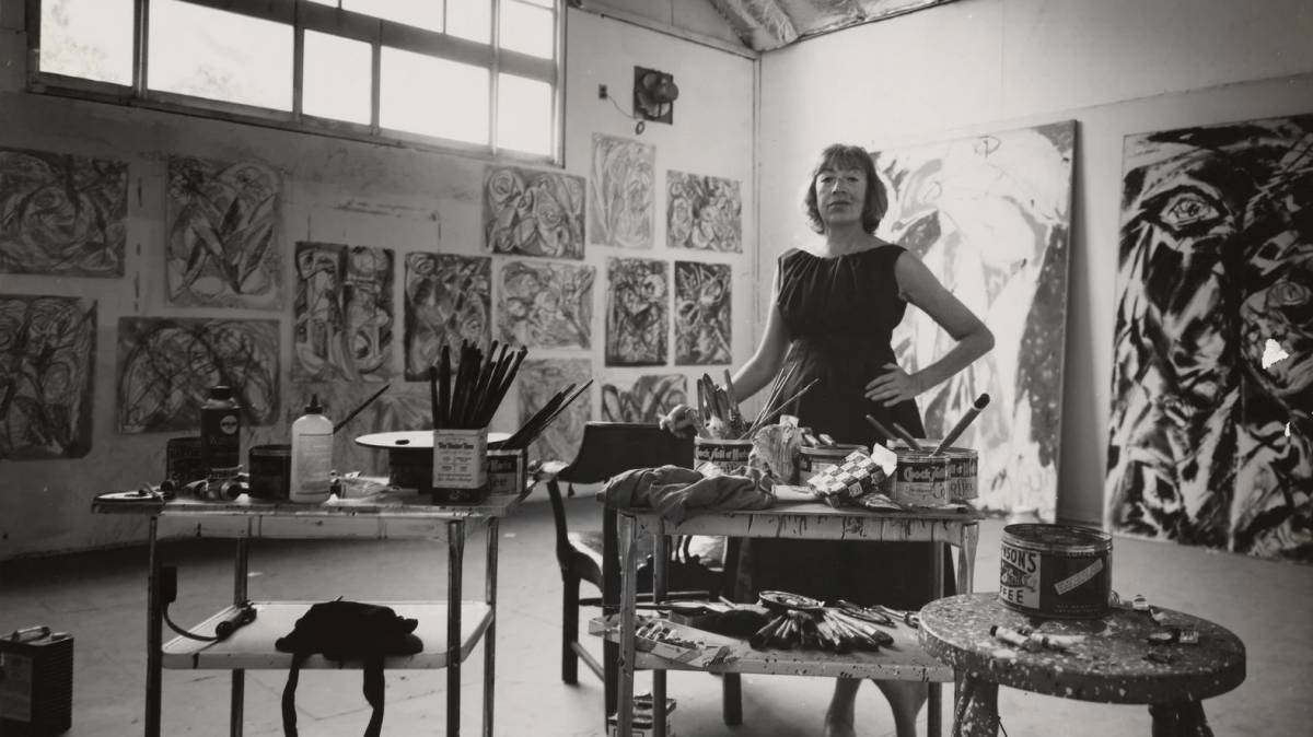 La fiesta tardía de Lee Krasner