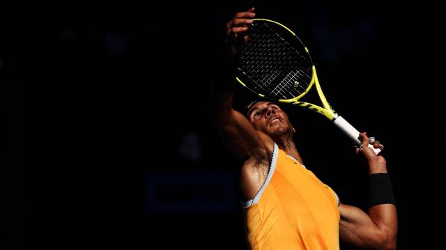 Nadal, un rayo en Melbourne