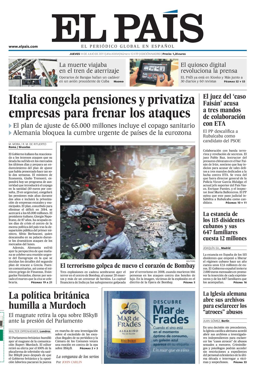 Resultado de imagen para el periodico impreso