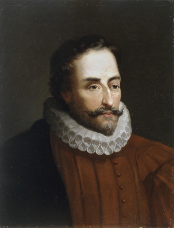 Retrato de Cervantes. 