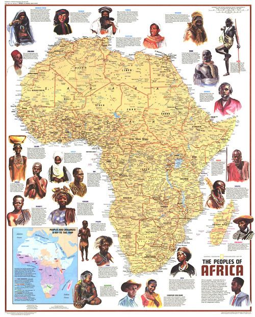 Mapas para conocer África de otra manera (I) | Blog Africa no es ...