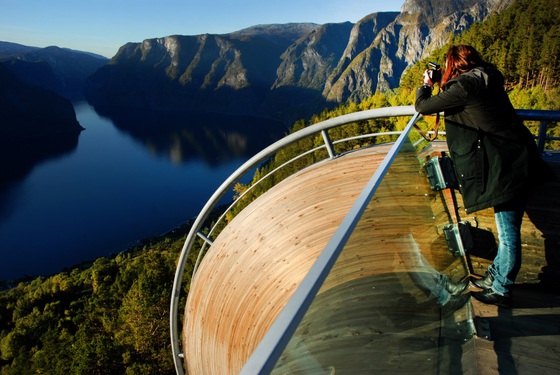 Mirador de los fiordos de Aurland en Noruega - Carlos Pascual