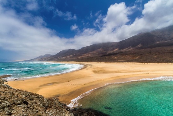 Playa del Cofete, en Fuerteventura