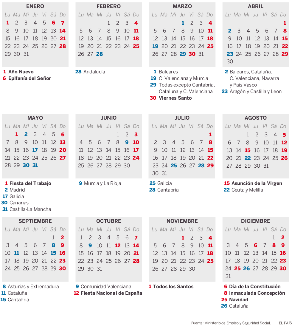 Calendario Nacional Laboral Calendario Jul 2021