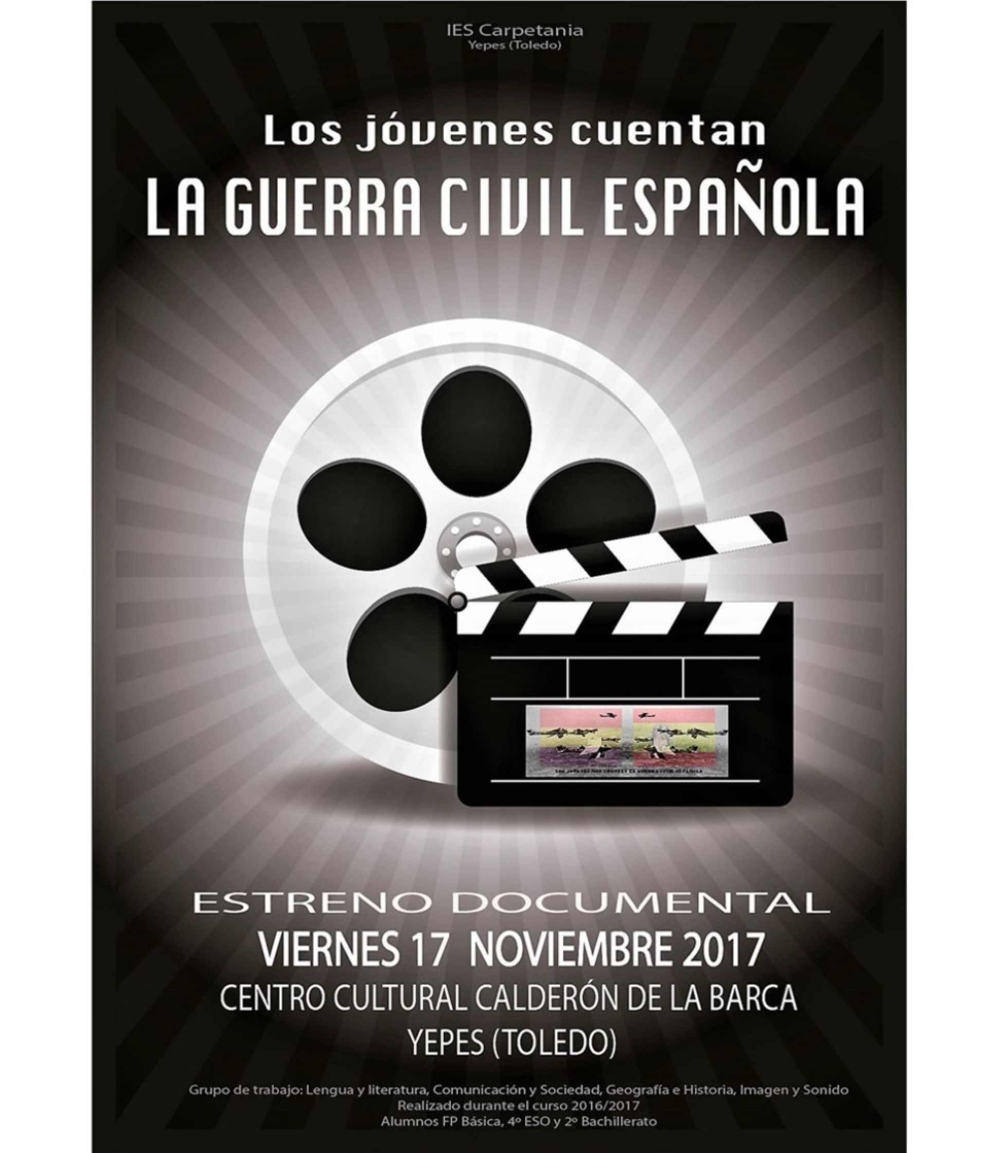 ›› Cartel del estreno del documental