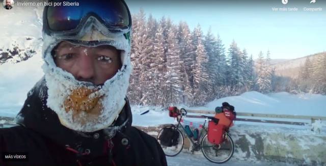 The Spanish man who insisted on biking through Siberia, and nearly froze to death