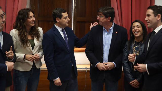 El PP presidirá la Junta de Andalucía y Ciudadanos, el Parlamento