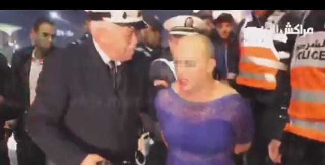 Moroccan police subject transvestite to online humiliation