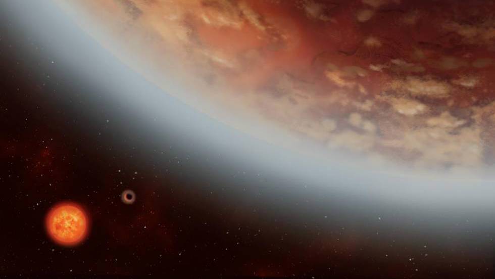Detectada por primera vez agua en la atmósfera de una 'supertierra' en la  zona habitable | Ciencia | EL PAÍS