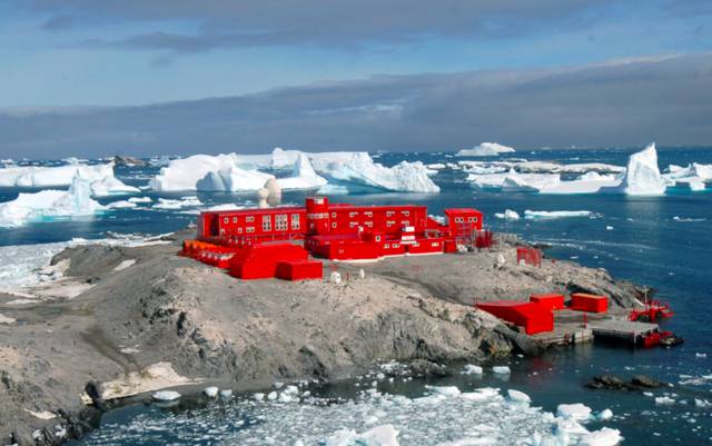 ¿A qué temperatura está el hielo más frío de la Tierra?