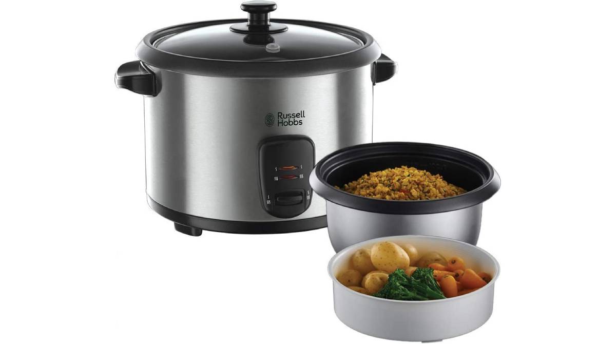 Vaporera y arrocera Russell Hobbs por 27,99 €