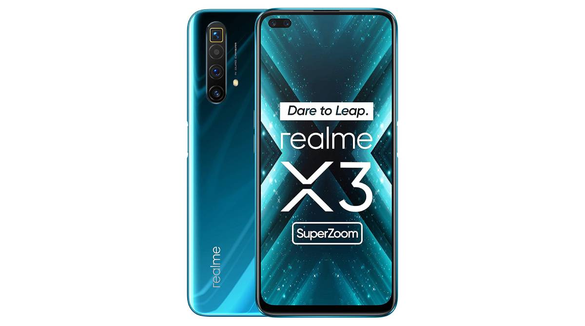 Móvil Realme X3 con 256 GB de memoria por 406 €